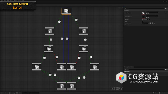 Unreal游戏高级互动工具Advance Interactive Story v3.2 UE5.4/5.5