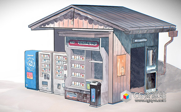 Blender水彩渲染器 Watercolor Renderer v2.5.1