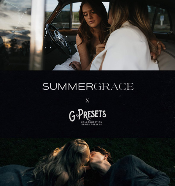LR预设-夏日优雅自然风景婚礼复古调色Lightroom预设 Summer Grace Presets-图片1
