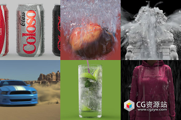 Coloso Houdini FX粒子体积破坏和水特效案例视频教程+中英文字幕-图片1