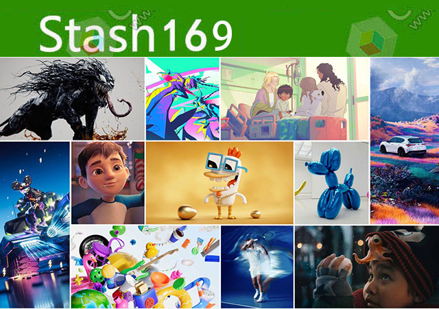 2025年 Stash 169期CG创意电视栏目包装参考广告视频动画短片合集