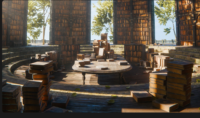 Blender奇幻环境中级全流程课程含资产包+中英文字幕-图片2