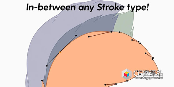 Blender流畅蜡笔绘画插件 GreasePencil Tween V1.6.0