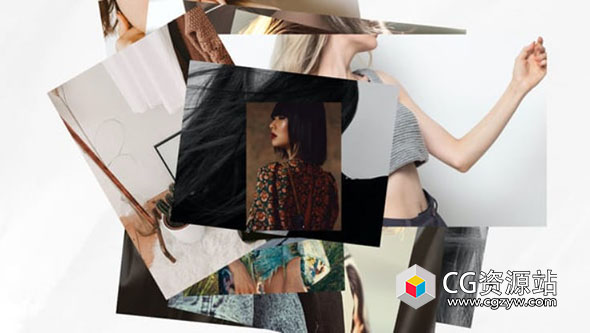 AE模板-快速照片汇聚logo标志展示动画 Photo Logo Reveals