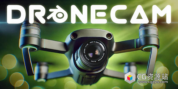 Blender无人机模拟飞行相机运动插件 DroneCam v2.0.6