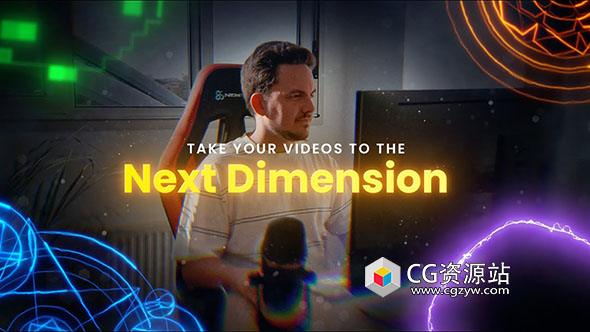 AE脚本-创意魔法图形遮罩特效转场动画 QuickPortals v1.0.0+使用教程