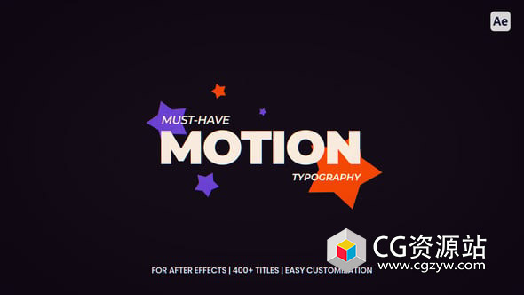 AE模板-450+文字标题排版动画 Must-Have Titles
