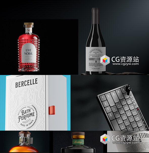 Blender逼真产品可视化建模渲染视频教程+中英文字幕-图片1