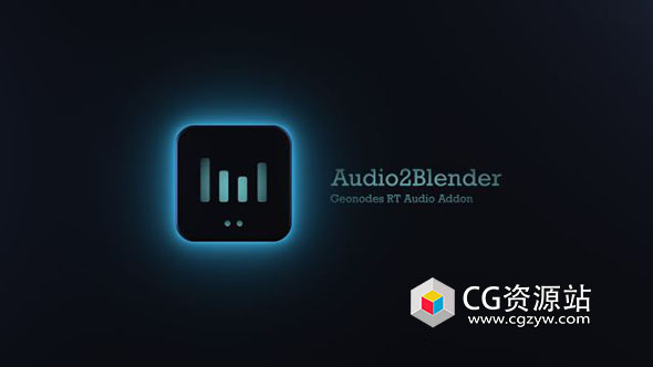 Blender音频节奏动画插件 Audio 2 Blender Addon V0.1