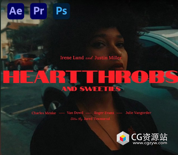 AE+PR+PS模板-50组电影标题片头片尾字幕动画模板 Cinematic Movie Title Templates-图片1