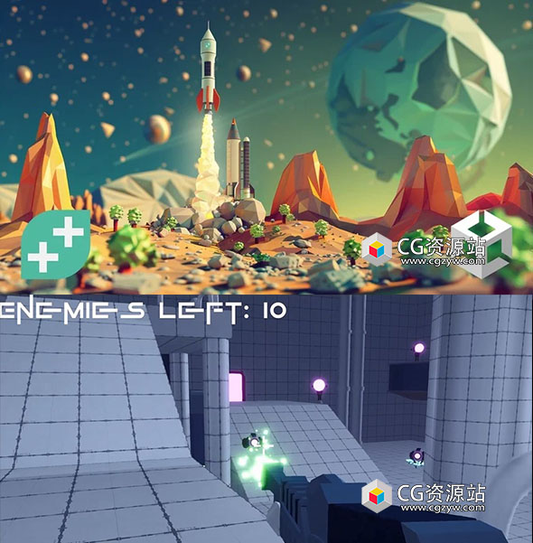 Unity 6游戏开发视频教程 – Complete C# Unity Game Developer 3D+中英文字幕