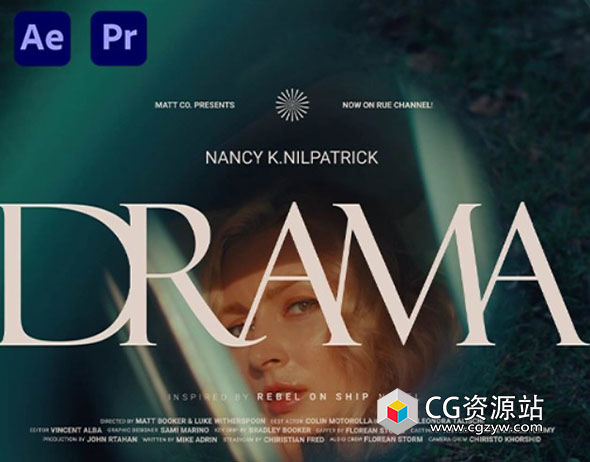 AE+PR模板-经典纪录片音乐视频电影预告片标题片头 Dramatic Movie Title Templates