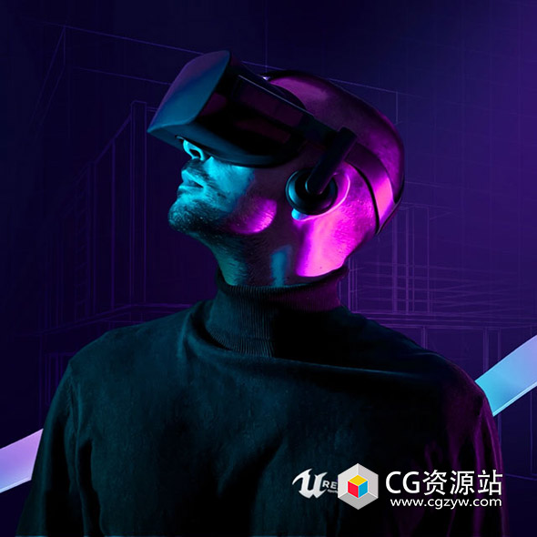 Dviz UE5虚拟现实VR视频制作教程+中英文字幕