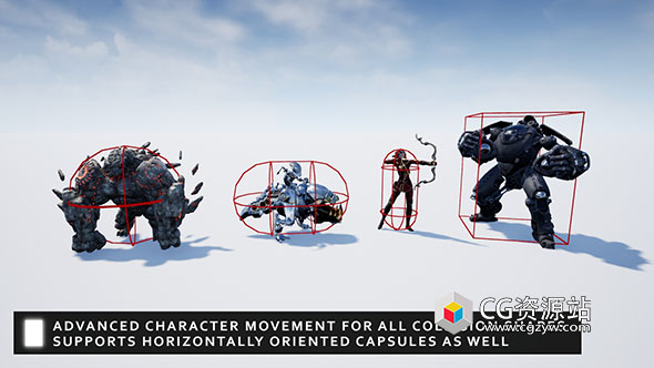 Unreal高级运动系统框架 GMCv2 UE5.3