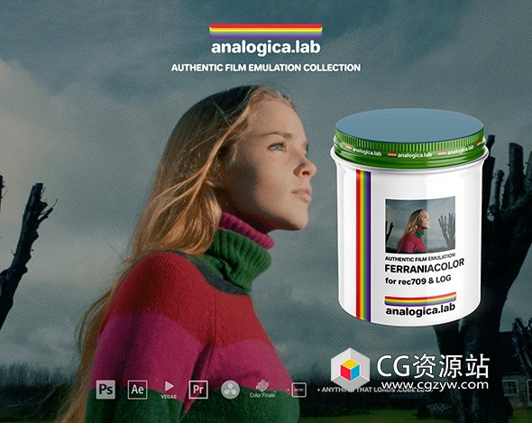 35MM电影胶片模拟LUTs调色预设 LUT FERRANIACOLOR 35MM Film Emulation-图片1