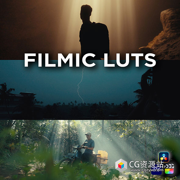 达芬奇调色节点+LUTs预设电影旅行调色预设 Luca Epifany Filmic LUTS-图片1