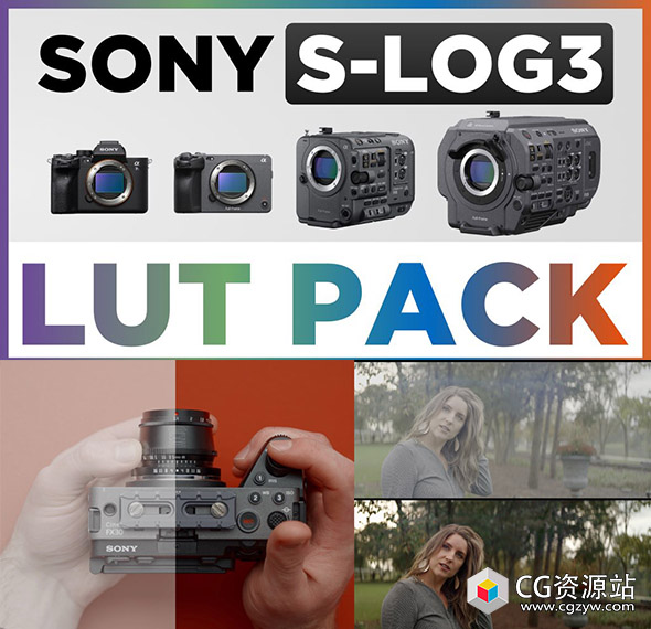 索尼S-Log3 Pike LUT包视频调色预设 Sony S-Log3 Pike LUT Pack-图片1