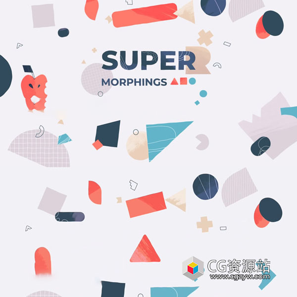 图形变换变形MG动画AE脚本 Super Morphings v1.0.5 + 中文字幕教程