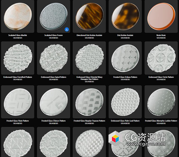 518组Substance高质量半透明塑料纹理材质预设 Translucent-图片1