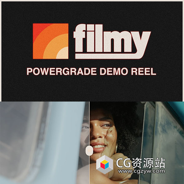 达芬奇调色节点-电影感胶片模拟视频调色预设 FilmyColor – Filmy PowerGrade + LUTs-图片1