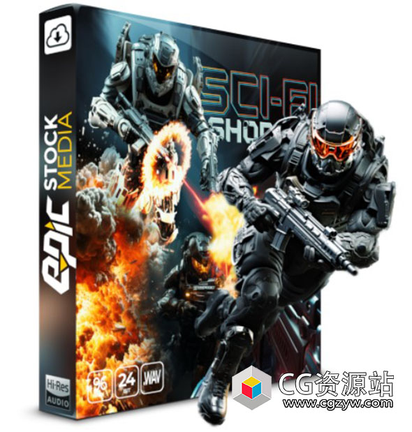 1132个科幻射击游戏电影无损音效 Scifi Shooter Game