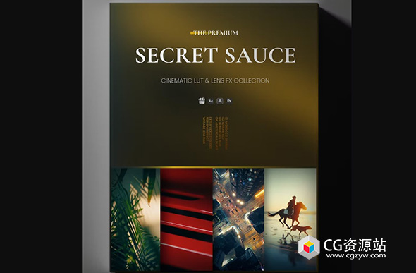 电影短片胶片模拟LUT/POWERGRADE调色预设 The Secret Sauce +中英文字幕教程-图片1