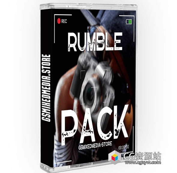 达芬奇插件-12种摄像机抖动效果视频转场预设 The Rumble Pack Camera Shake