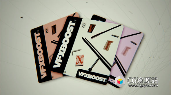 AE脚本-230个复古嘻哈说唱风格抖动叠加CRT慢快门转场特效动画 VFXBOOST FX-图片1