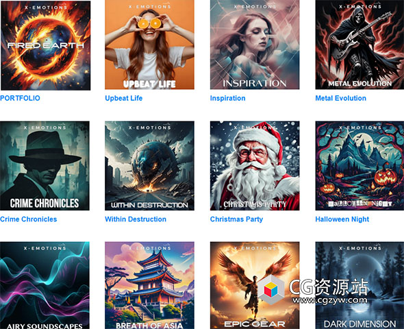 16套X-Emotions出品背景音乐合集-图片1