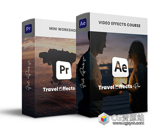 电影制作策划幕后拍摄花絮音乐音效调色剪辑技术大师课程 Travel Effects Pro+中英文字幕-图片1