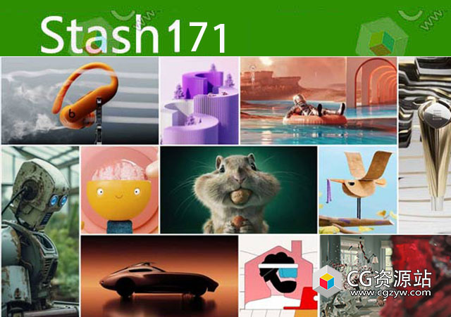 2025年 Stash 171期CG创意电视栏目包装参考广告视频动画短片合集