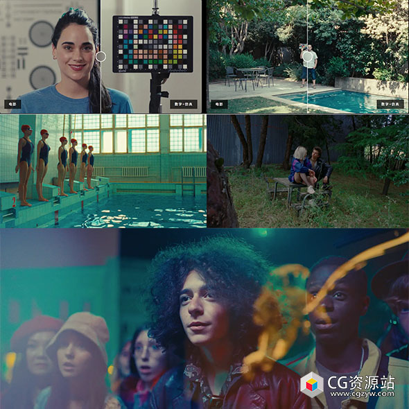 电影级胶片模拟柯达富士达芬奇调色节点Powergrade + LUT + 中文字幕教程 FilmVision Pro by Serr v1.1+v1.0-图片1