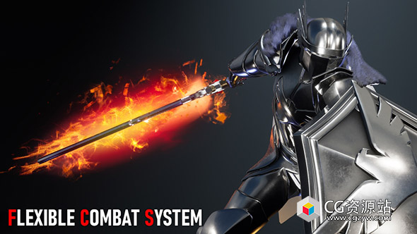 Unreal完整灵活战斗系统合集 Flexible Combat System UE5.5+