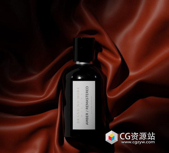 Blender香水资产工程模型产品展示场景 Blender Perfume Composition