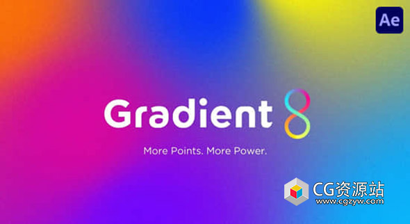 多点控制渐变AE插件 Gradient8 V1.4 Win + 使用教程