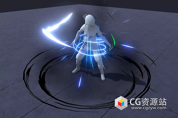 Unity魔法箭盾牌击中激光特效 RPG VFX Bundle v5.3.1