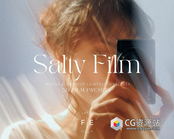 LR预设-50种夏季电影复古胶片模拟35毫米城市旅拍风光人像预设 Salty Film-图片1