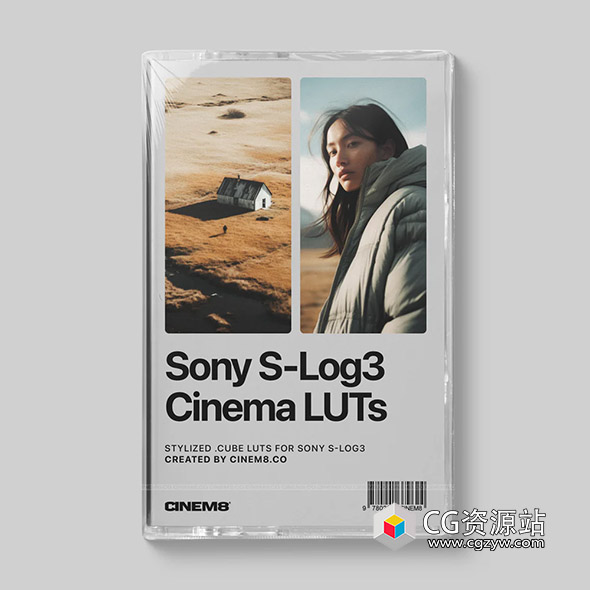 索尼SLog3电影感户外LUTS预设调色预设 Cinem8 – Sony S-Log3 Cinematic LUTs