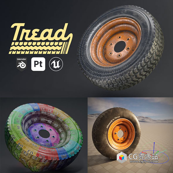 Blender+SP游戏资产硬表面建模工作流程基础教程+中英文字幕-图片1