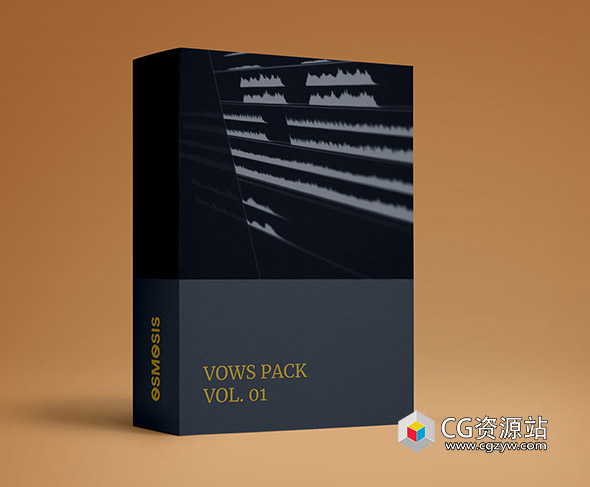 高级电影感短片纪录片婚礼情感深沉弦乐钢琴配乐+中文字幕教程 Osmosis Vows Music Pack