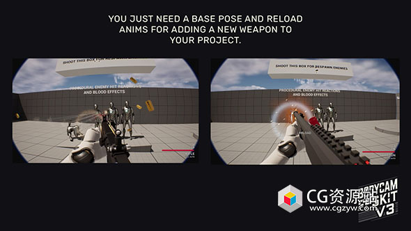 Unreal游戏套件 Bodycam FPS KIT V3.1 UE5.4+