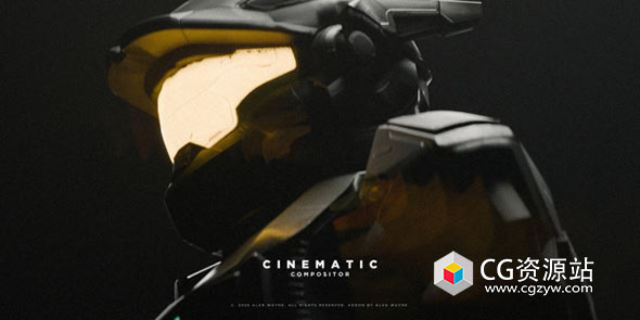Blender镜头后期电影特效渲染插件 Cinematic Compositor Addon v2.0