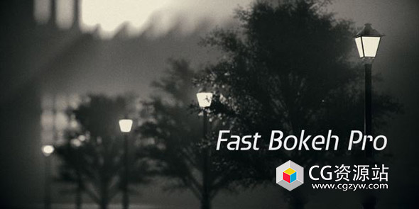 达芬奇景深虚焦模糊插件 Rowbyte Fast Bokeh Pro v2.0.9 for OFX Win