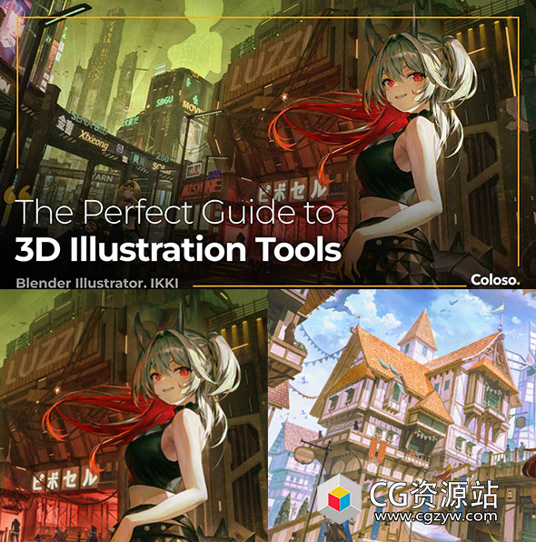 Coloso Blender基础知识插图角色建模环境设计完整指南视频教程+中英文字幕-图片1
