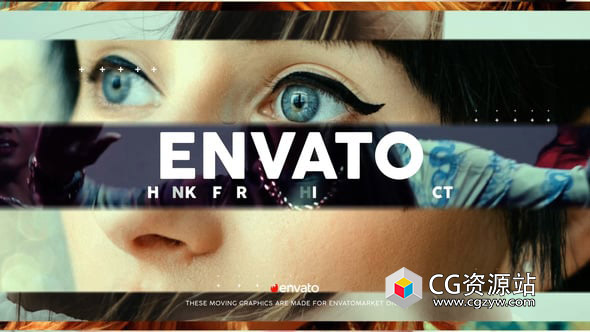 AE模板-时尚文字视频包装片头 Dynamic Opener