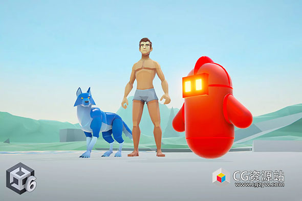 Unity动物人形角色动画控制器 Animal Controller v1.5.0b