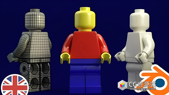 Blender从初学者到高级建模大师班教程+中英文字幕