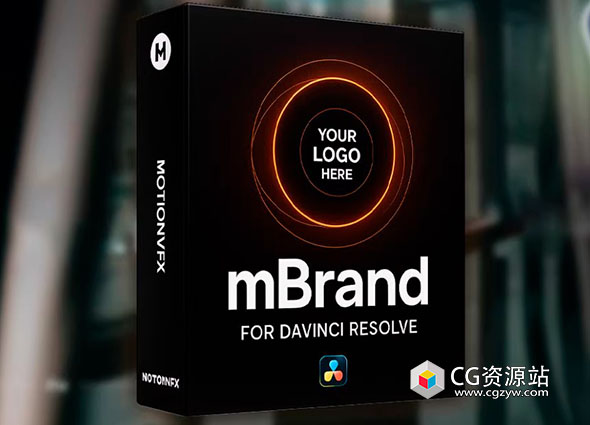 达芬奇插件-14组创意简约时尚文字标题转场动画 mBrand