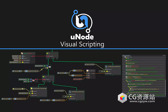 Unity高性能可视化脚本 uNode 3 Pro v3.2.3