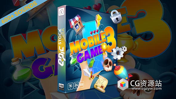 Unreal 620首休闲手游卡通风格音效 Mobile Game 3 UE4.26-5.5